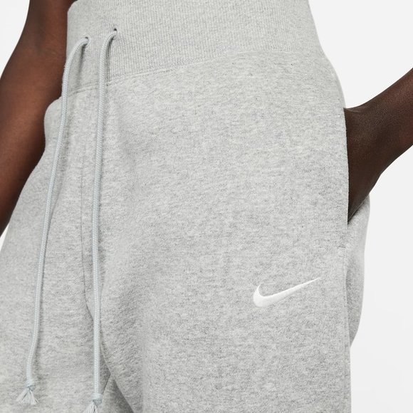 Nike Womens Phoenix Fleece High-Waisted Joggers Sweatpants Medium - Picture 3 of 8